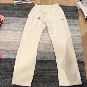 Vintage Madhappy Cream Wide Leg Pants